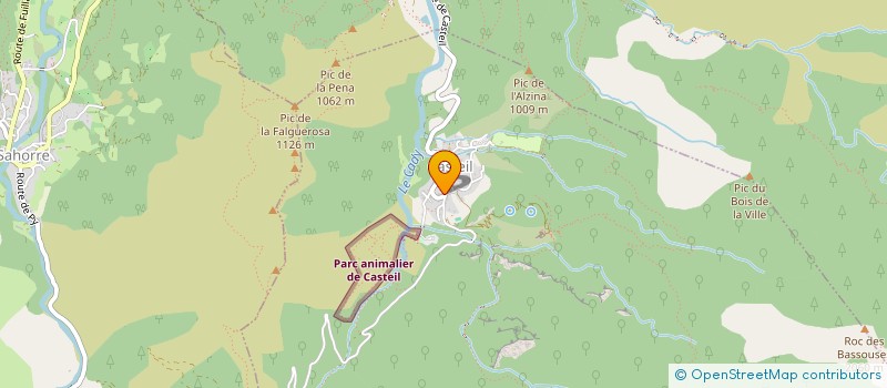 localisation de l'entreprise ASSOCIATION SENTIT COMU  FILLOLS