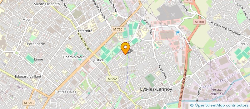 localisation de l'entreprise ASSOCIATION SEPTENTRIONALE DE THERAPIE EMOTIONNELLE, COMPORTEMENTALE ET COGNITIVE à LILLE
