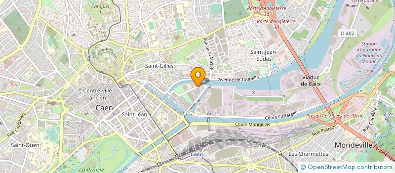 localisation de l'entreprise ASSOCIATION SEPTIEME SENS à CAEN