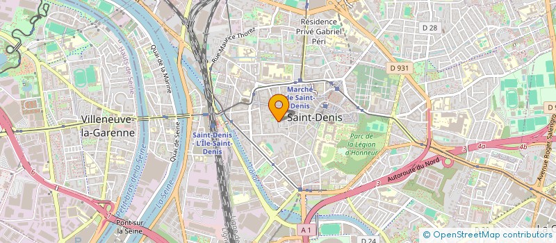 localisation de l'entreprise ASSOCIATION SEQUANO BENGALIE (A.S.B.) à SAINT-DENIS