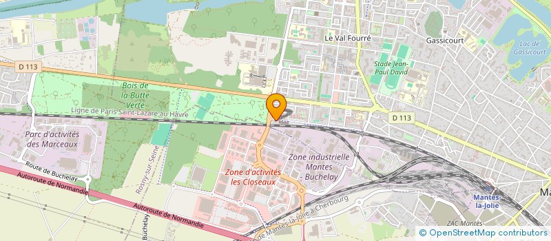 localisation de l'entreprise ASSOCIATION SERHENDI NAQCHIBENDI DE MANTES LA JOLIE  MANTES-LA-JOLIE