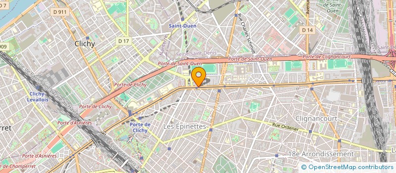 localisation de l'entreprise ASSOCIATION  SERI PLACIDE SOS HANDICAP  PARIS