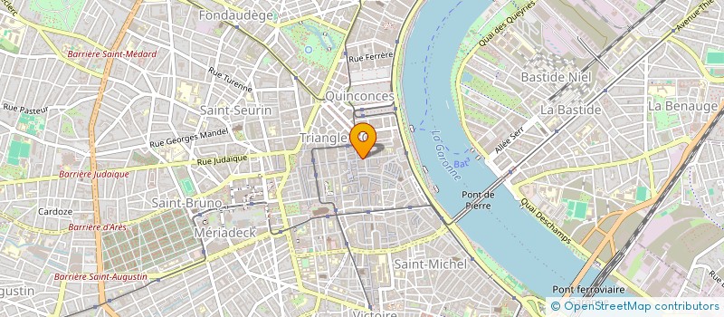 localisation de l'entreprise ASSOCIATION SERVICE A DOMICILE AUX PERSONNES AGEES ET HANDICAPEES à BORDEAUX