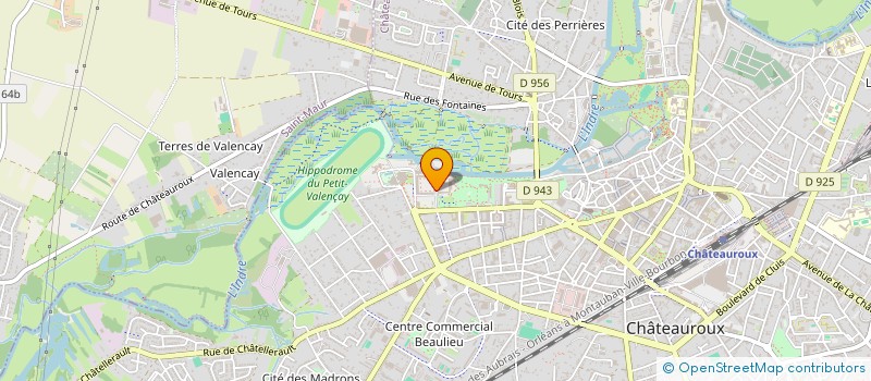 localisation de l'entreprise ASSOCIATION SERVICE D'ACCES AUX SOINS DE L'INDRE à CHATEAUROUX