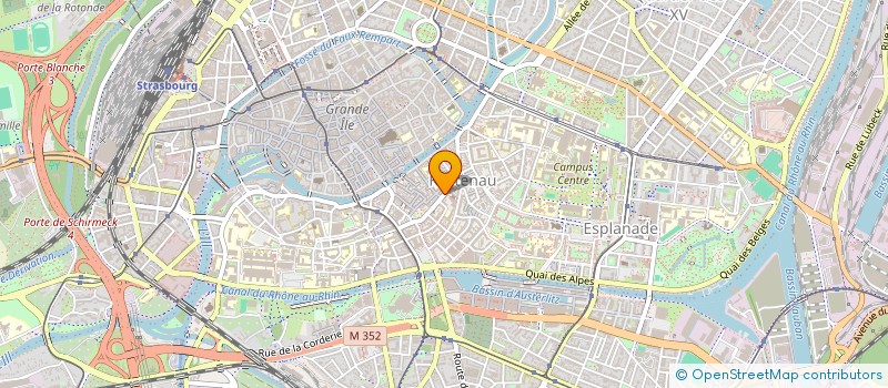 localisation de l'entreprise ASSOCIATION SERVICE LOGEMENT JEUNES à STRASBOURG