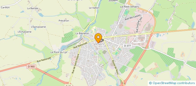 localisation de l'entreprise ASSOCIATION SERVICE SCOLAIRE à LYS-HAUT-LAYON
