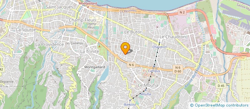 localisation de l'entreprise ASSOCIATION SERVICE SOLID'AIR à SAINT-DENIS