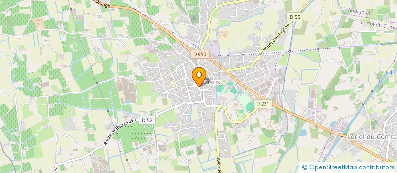 localisation de l'entreprise ASSOCIATION SERVICE VENAISSIN à SARRIANS
