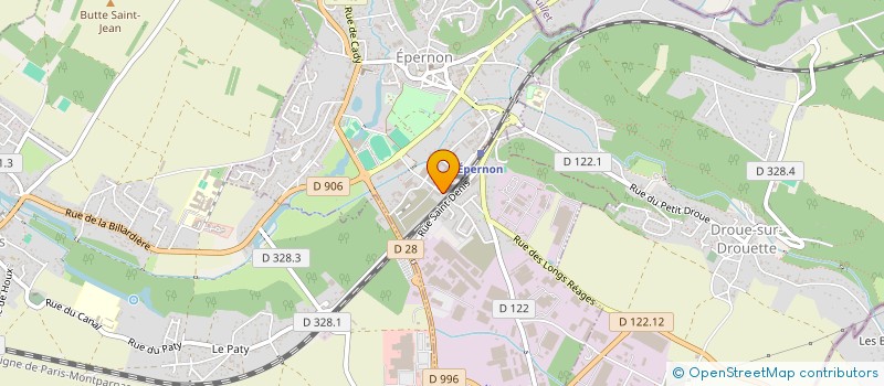 localisation de l'entreprise ASSOCIATION SERVICES FAMILLES à EPERNON