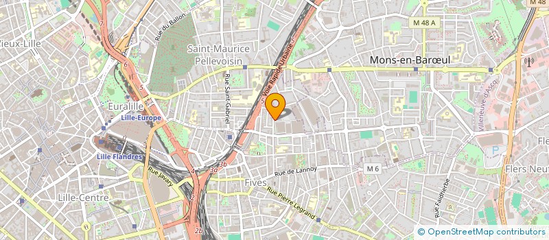 localisation de l'entreprise ASSOCIATION SERVICES TECHNIQUES ET ADMINISTRATIFS POLICE (A.S.T.A.P) à LILLE