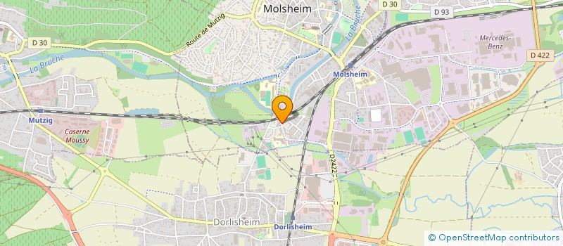 localisation de l'entreprise ASSOCIATION SERVIR PRO à MOLSHEIM