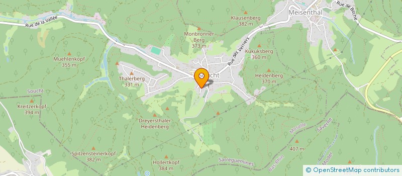 localisation de l'entreprise ASSOCIATION SESAME  SOUCHT