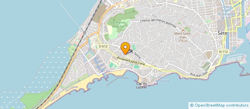 localisation de l'entreprise ASSOCIATION SETOISE D ASTRONOMIE DANS LA PAYS DE THAU  BALARUC-LES-BAINS