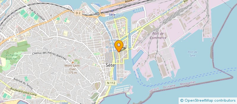 localisation de l'entreprise ASSOCIATION SETOISE MULTISPORTS  SETE