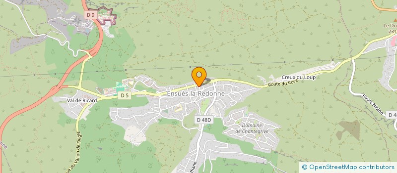 localisation de l'entreprise ASSOCIATION SGRAFFITA  ENSUES-LA-REDONNE