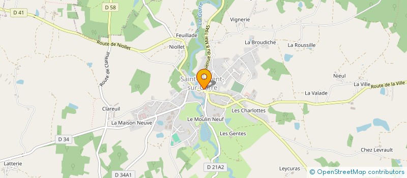 localisation de l'entreprise ASSOCIATION SHAKE YOUR SOUL  SAINT-AUVENT