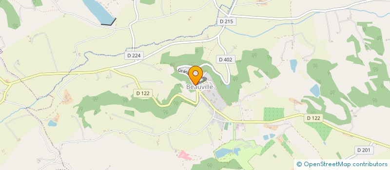 localisation de l'entreprise ASSOCIATION SHAMBALA  BEAUVILLE