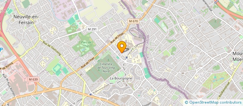 localisation de l'entreprise ASSOCIATION SHENONDOAH à TOURCOING