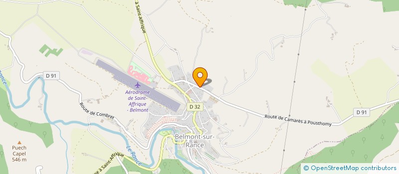localisation de l'entreprise ASSOCIATION SHERPA à BELMONT-SUR-RANCE