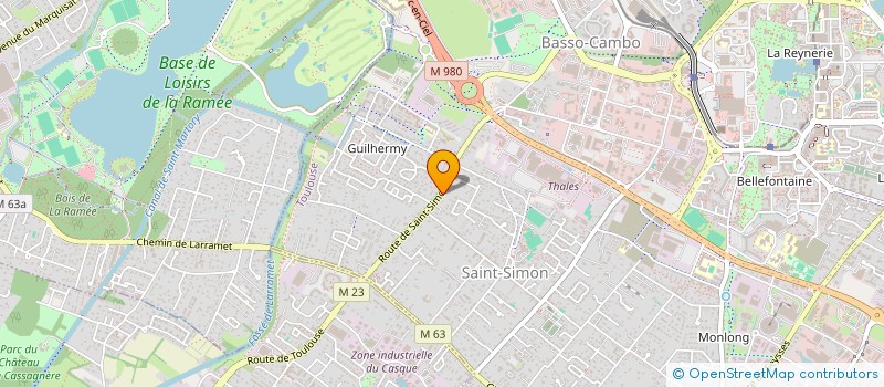 localisation de l'entreprise ASSOCIATION SHIATSU BIGOUD à TOULOUSE