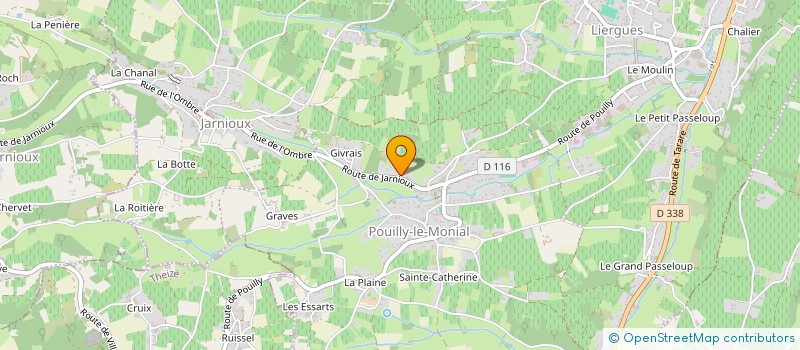 localisation de l'entreprise ASSOCIATION SHIH CHUN LEE à PORTE-DES-PIERRES-DOREES