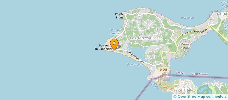 localisation de l'entreprise ASSOCIATION SHINING STARZ  SAINT MARTIN