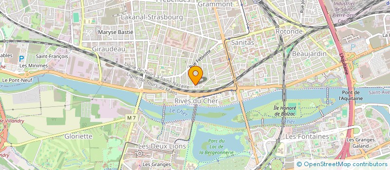 localisation de l'entreprise ASSOCIATION SHOOT OUT PRODUCTION  TOURS