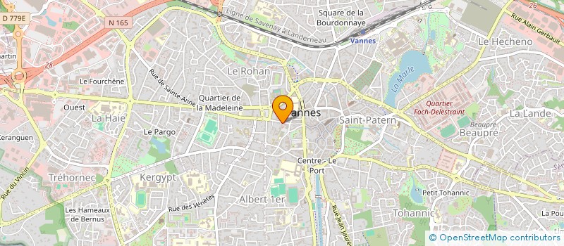 localisation de l'entreprise ASSOCIATION SHOSHIN à VANNES