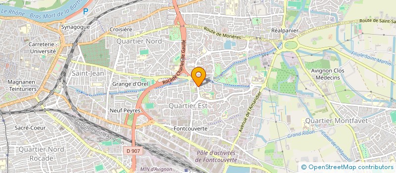 localisation de l'entreprise ASSOCIATION SHOTOKAN KARATE DO REGIONAL ASKR à AVIGNON