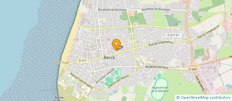 localisation de l'entreprise ASSOCIATION SI BECARRE à BERCK