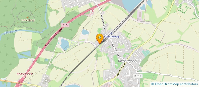 localisation de l'entreprise ASSOCIATION SIBT LE STAEDLY  RSCHWOOG