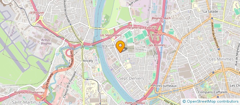 localisation de l'entreprise ASSOCIATION SIDERALIS à TOULOUSE