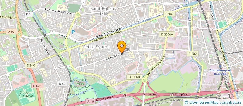 localisation de l'entreprise ASSOCIATION SIGGUIL - VEINES SOLIDAIRES à DUNKERQUE