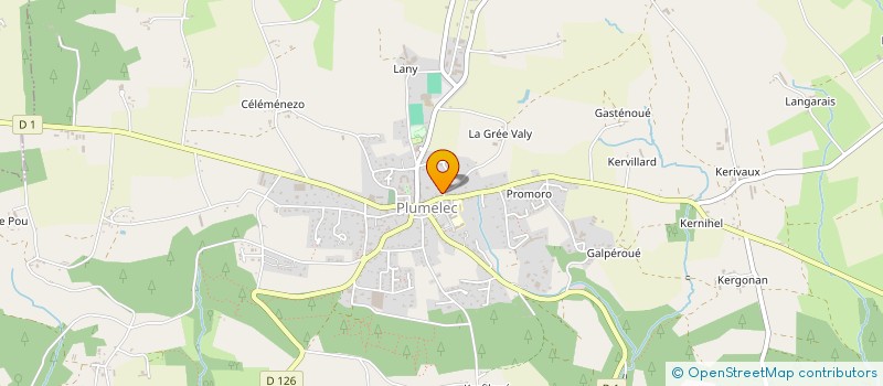 localisation de l'entreprise ASSOCIATION SIGNALEURS DU MORBIHAN  PLUMELEC