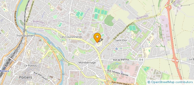 localisation de l'entreprise ASSOCIATION SIGNES DE VIE à POITIERS