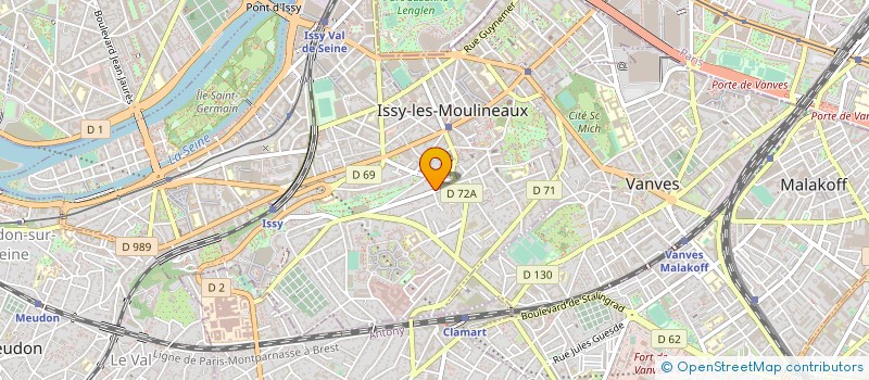 localisation de l'entreprise ASSOCIATION SIGUINE à ISSY-LES-MOULINEAUX