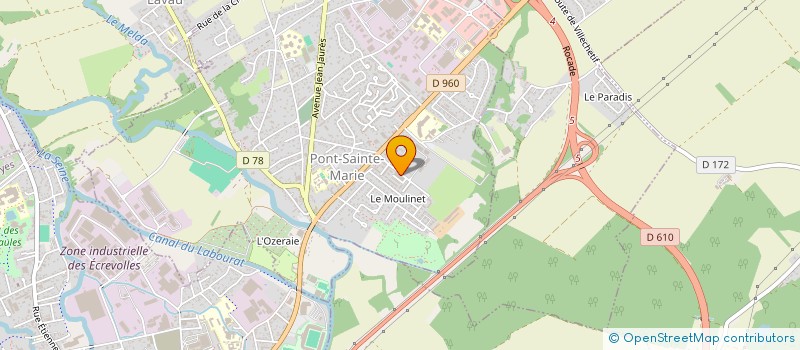 localisation de l'entreprise ASSOCIATION SILAT COMBATS MIXTES  PONT-SAINTE-MARIE