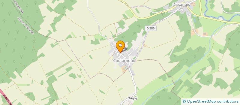 localisation de l'entreprise ASSOCIATION SILVER ET COMPAGNIE  COUTARNOUX