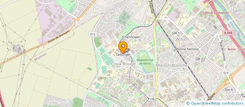 localisation de l'entreprise ASSOCIATION SILVER LOOK  REIMS