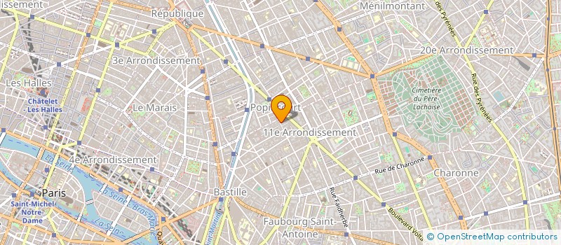 localisation de l'entreprise ASSOCIATION SIMAVISUEL  PARIS