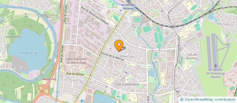 localisation de l'entreprise ASSOCIATION SINGULIAIR à STRASBOURG