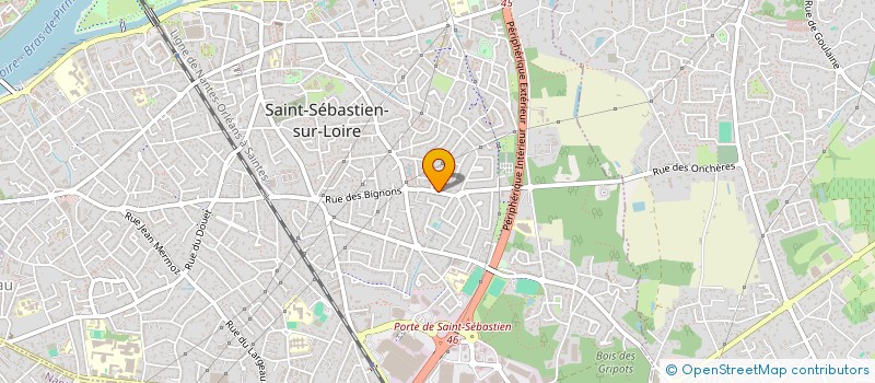 localisation de l'entreprise ASSOCIATION-SINGULIERES à SAINT-SEBASTIEN-SUR-LOIRE