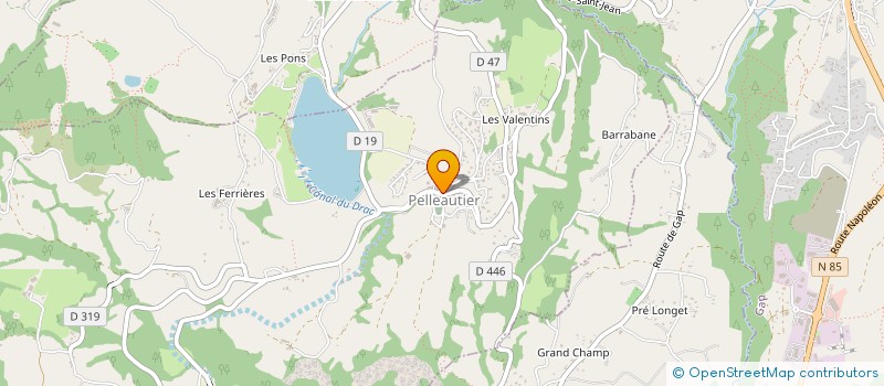 localisation de l'entreprise ASSOCIATION SIRIUS à PELLEAUTIER