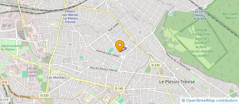 localisation de l'entreprise ASSOCIATION SIS-TEM à CHAMPIGNY-SUR-MARNE