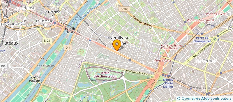 localisation de l'entreprise ASSOCIATION SITA ETSA  NEUILLY-SUR-SEINE
