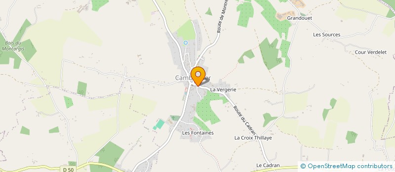 localisation de l'entreprise ASSOCIATION SITE REMARQUABLE DU GOUT DU CIDRE DU PAYS DE CAMBREMER  CAMBREMER