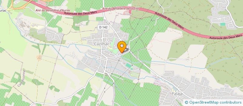 localisation de l'entreprise ASSOCIATION SKARAZULA MUSIQUE ANCIENNE ET LUTHERIE  CAZILHAC