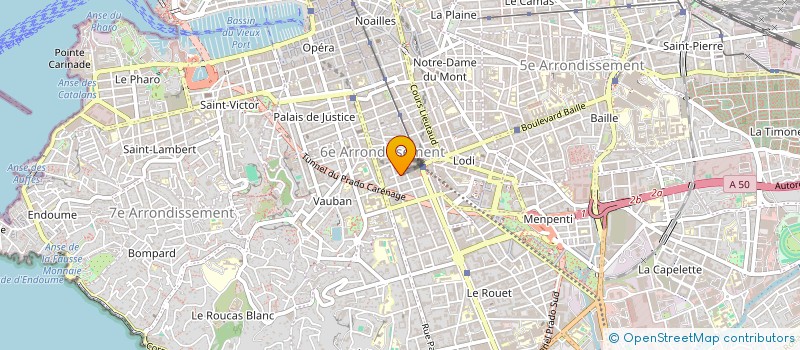 localisation de l'entreprise ASSOCIATION SKI MEDECINE à MARSEILLE