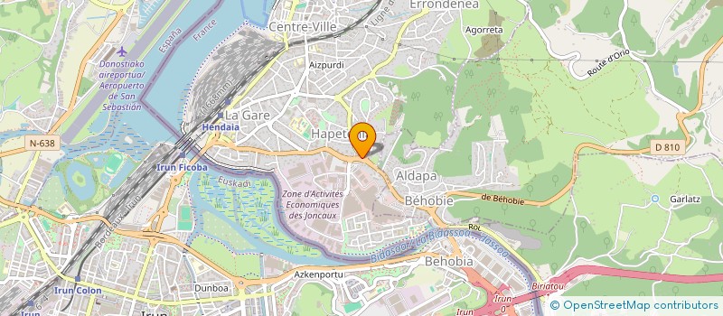 localisation de l'entreprise ASSOCIATION SKUNK DISKAK à HENDAYE