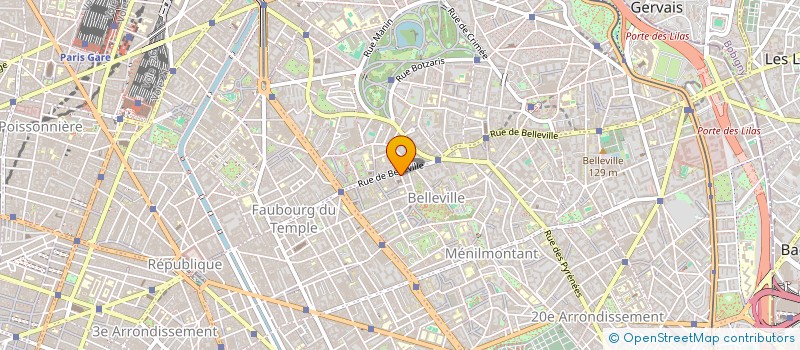 localisation de l'entreprise ASSOCIATION SLAM PRODUCTIONS  PARIS